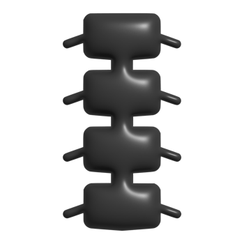 3d icon of skull bone png