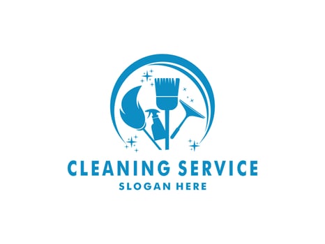 Cleaning Service Logo vector Design Inspiration
