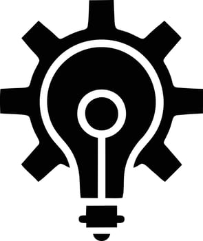 Idea solution icon symbol vector image. Illustration of the creative innovation concept design. EPS 10