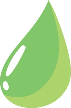 Water drop illustration vector
