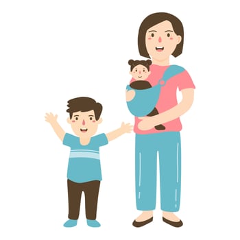 happy mothers day vector