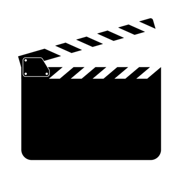 blank clapper board png