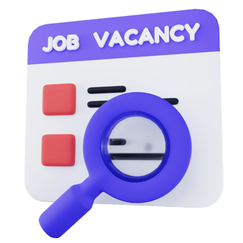3d Illustration of Job Vacancy png