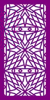 Simple Vector Pattern for Laser Cutting, Decoration, and Ornament