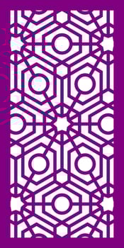 Simple Vector Pattern for Laser Cutting, Decoration, and Ornament