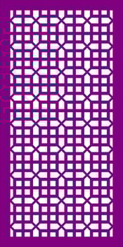 Simple Vector Pattern for Laser Cutting, Decoration, and Ornament