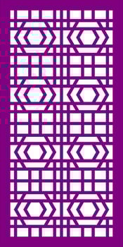 Simple Vector Pattern for Laser Cutting, Decoration, and Ornament