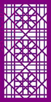 Simple Vector Pattern for Laser Cutting, Decoration, and Ornament