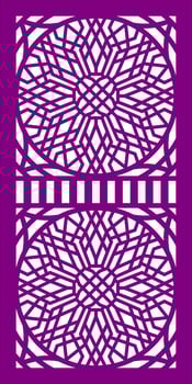 Simple Vector Pattern for Laser Cutting, Decoration, and Ornament