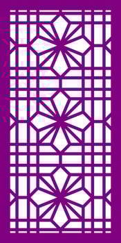 Simple Vector Pattern for Laser Cutting, Decoration, and Ornament