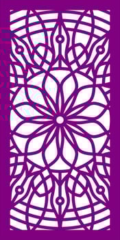 Simple Vector Pattern for Laser Cutting, Decoration, and Ornament