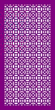 Simple Vector Pattern for Laser Cutting, Decoration, and Ornament