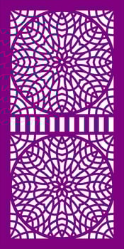 Simple Vector Pattern for Laser Cutting, Decoration, and Ornament
