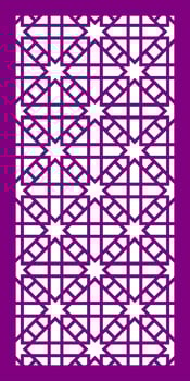 Simple Vector Pattern for Laser Cutting, Decoration, and Ornament