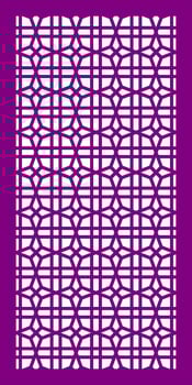 Simple Vector Pattern for Laser Cutting, Decoration, and Ornament