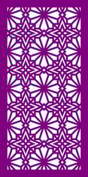 Simple Vector Pattern for Laser Cutting, Decoration, and Ornament