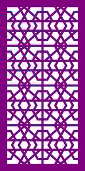 Simple Vector Pattern for Laser Cutting, Decoration, and Ornament