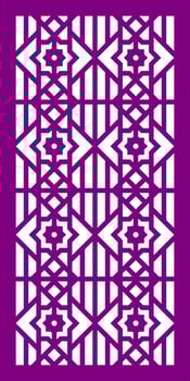 Simple Vector Pattern for Laser Cutting, Decoration, and Ornament