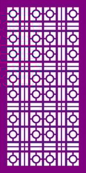 Simple Vector Pattern for Laser Cutting, Decoration, and Ornament