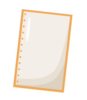 sheet document in flat style png