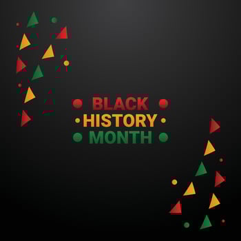 Black History Month vector