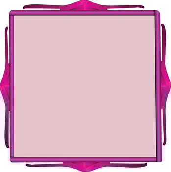 vector free pink frame