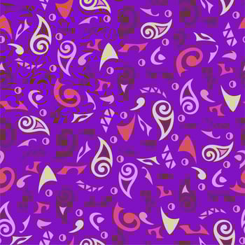 Seamless Texture on purple for print of textile, fabric, linen, chiffon, velvet, silk variety vector