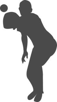 Baseball player silhouette PNG