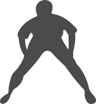 Baseball  player silhouette icon png