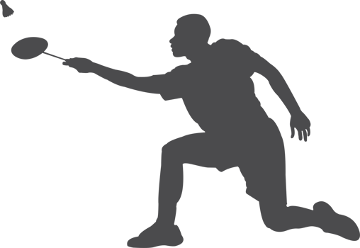 Badminton player PNG
