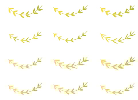 laurel wreath vector design illustration isolated on white background