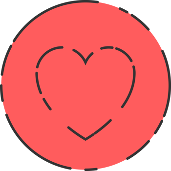 Add to favorite icon in flat style png