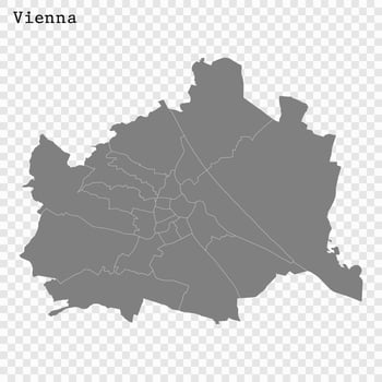 High Quality map is a state of Austria vector