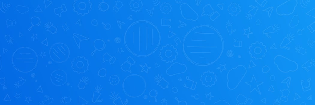 Social media cartoon icons over sky blue background. Vector file layered for easy manipulation and custom coloring