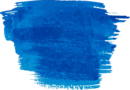 Blue watercolor stain. Watercolor background png