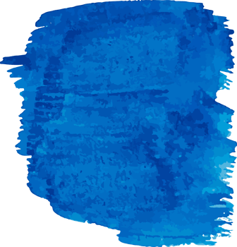 Blue watercolor stain. Watercolor background png