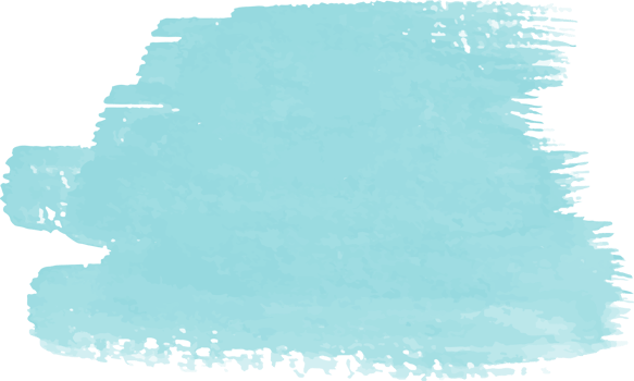 Blue watercolor stain. Watercolor background png