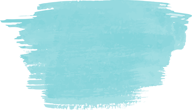 Blue watercolor stain. Watercolor background png