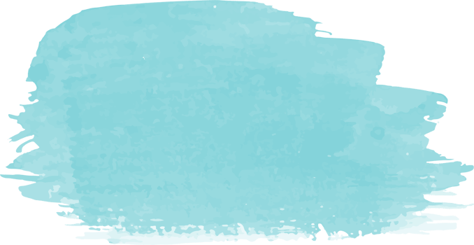 Blue watercolor stain. Watercolor background png