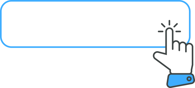 Click cursor icon with click here button png