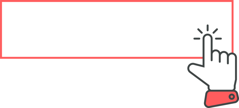 Click cursor icon with click here button png