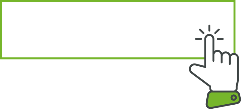 Click cursor icon with click here button png