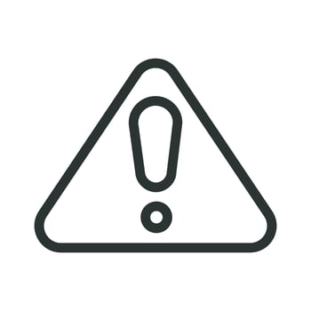Construction Attention Danger Symbol Icon vector