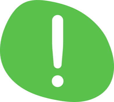 Color blob with exclamation mark sy png