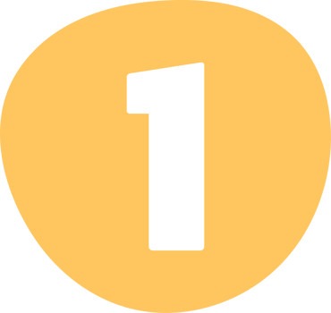 Color blob with number png