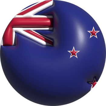New Zealand flag circle 3D. png