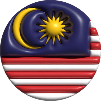 Malaysia flag circle 3D. png
