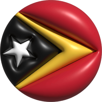 Timor Leste flag circle 3D. png