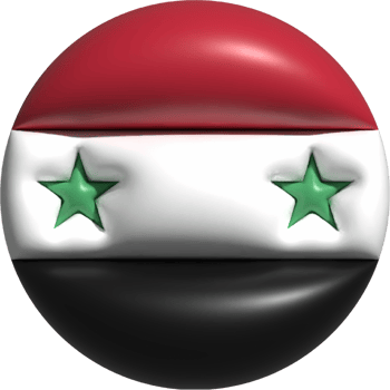 Syria flag circle 3D. png