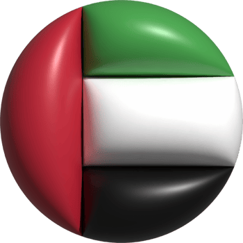United Arab Emirates flag circle 3D. png
